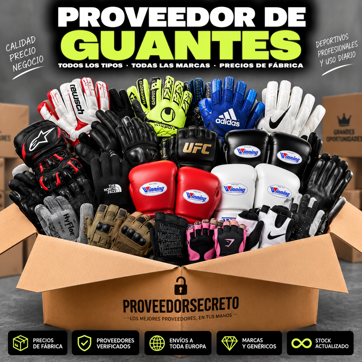 Fournisseur de gants